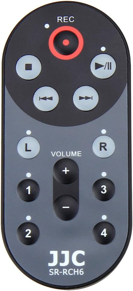 Wired Remote Control Replaces for Zoom RC4 for Zoom H4n H4nPro H4nSP for RODE NT5 Portable Handy Remote Control with 78.7"/200cm Cable to Capture Volume,Record Level,Input Source&Transport Functions