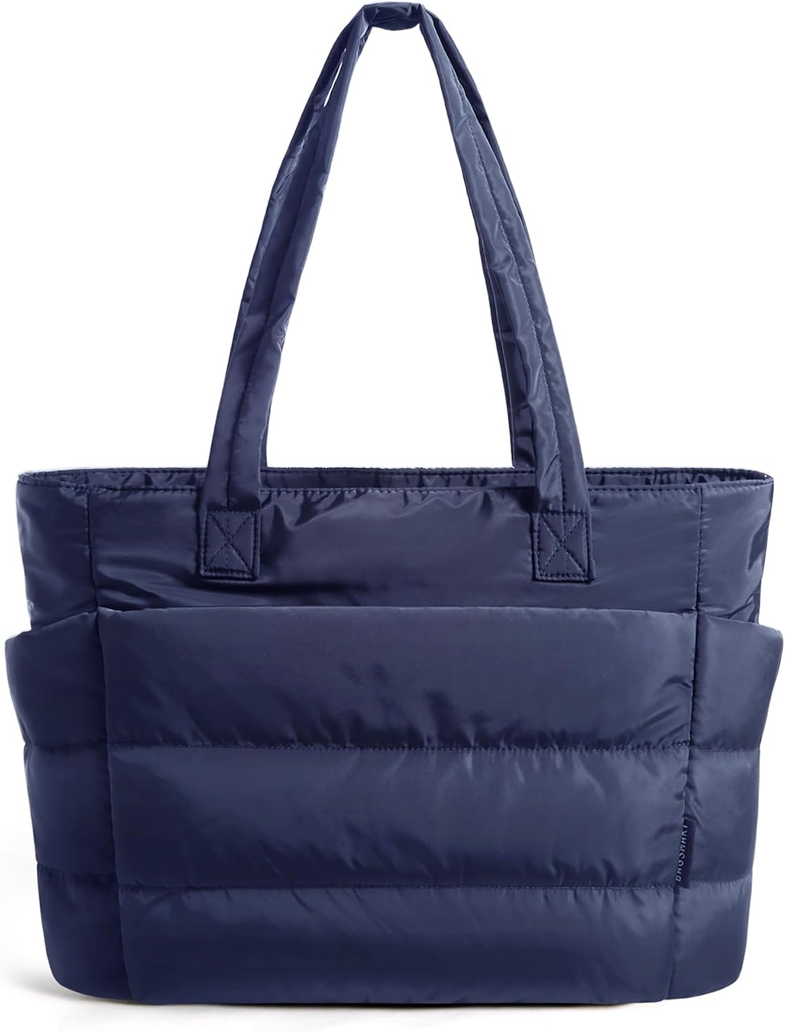 BAGSMART Tote Bag for Women, Lightweight Puffy Tote Bag with Compartments Shoulder Bag Handbag for Travel, Work, Gym | Lightweight