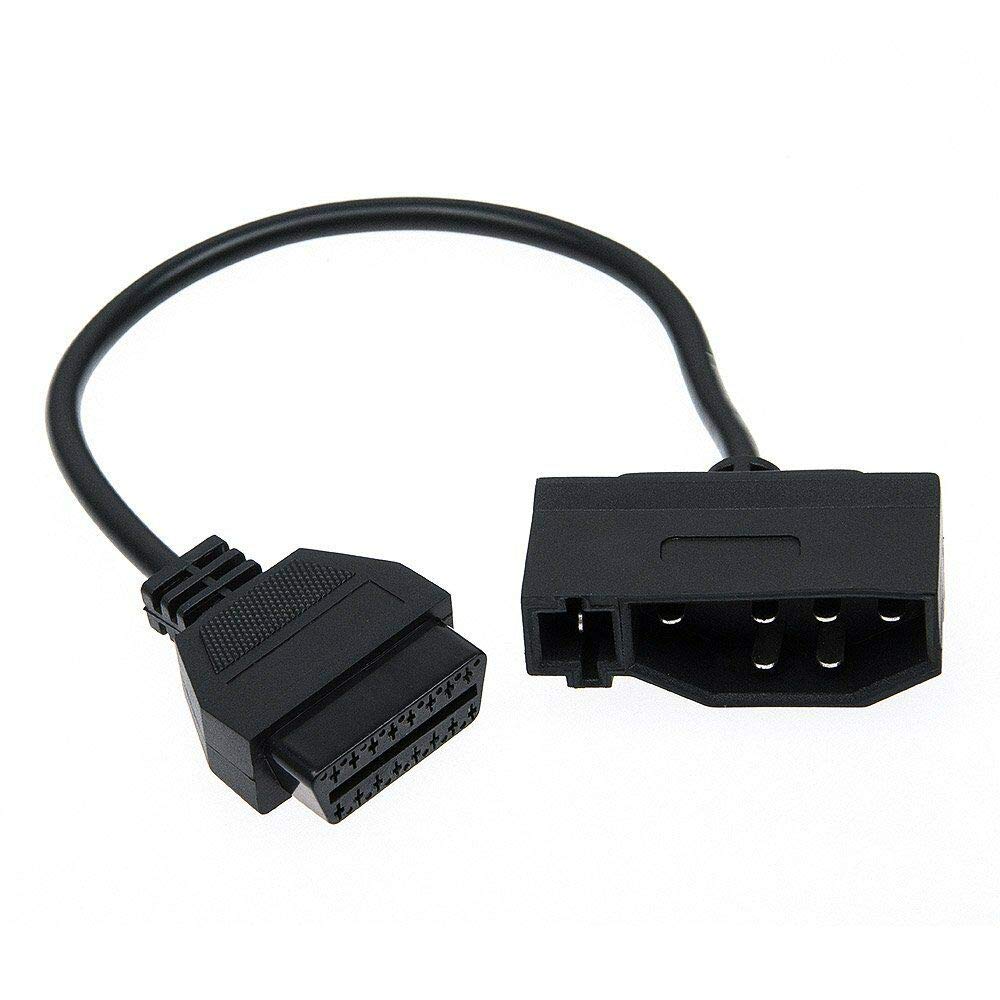 OBD OBD2 16 Pin Connector Diagnostic Adapter Cable Compatible for BMW 20 Pin