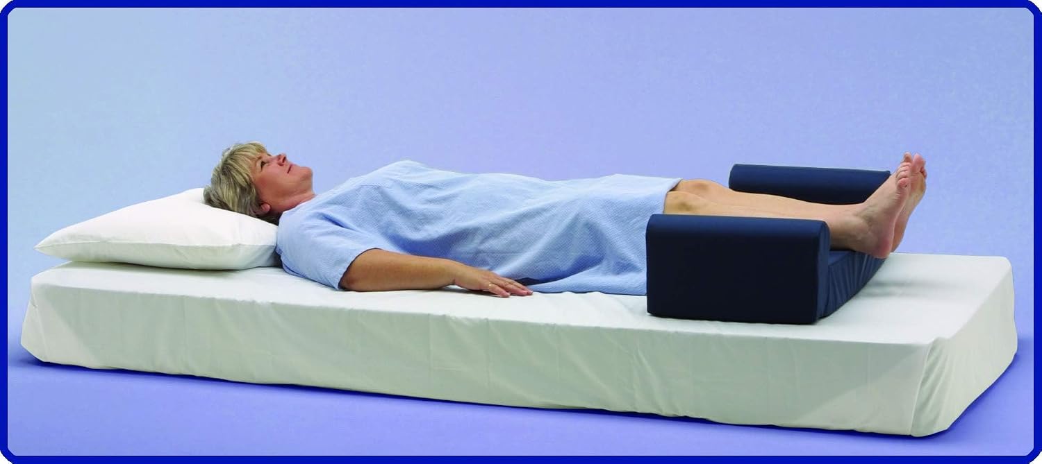 Reusable Heel Elevation Cushion with Cover (1) 6 Feet Tall or Under, Up to 300 Pounds