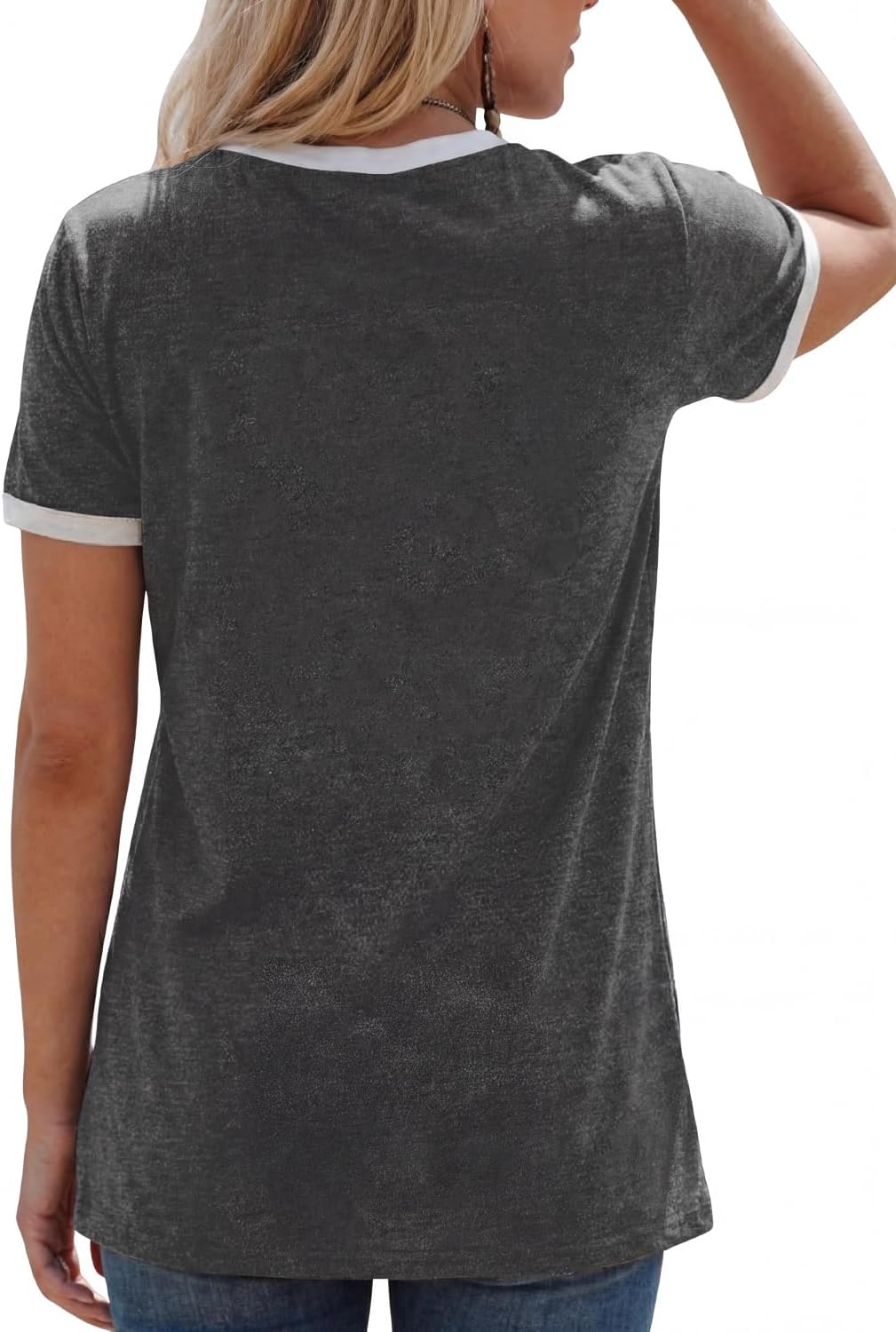 YEXIPO Graphic Tees for Women Short Sleeve Summer Tops Casual Cute T Shirts
