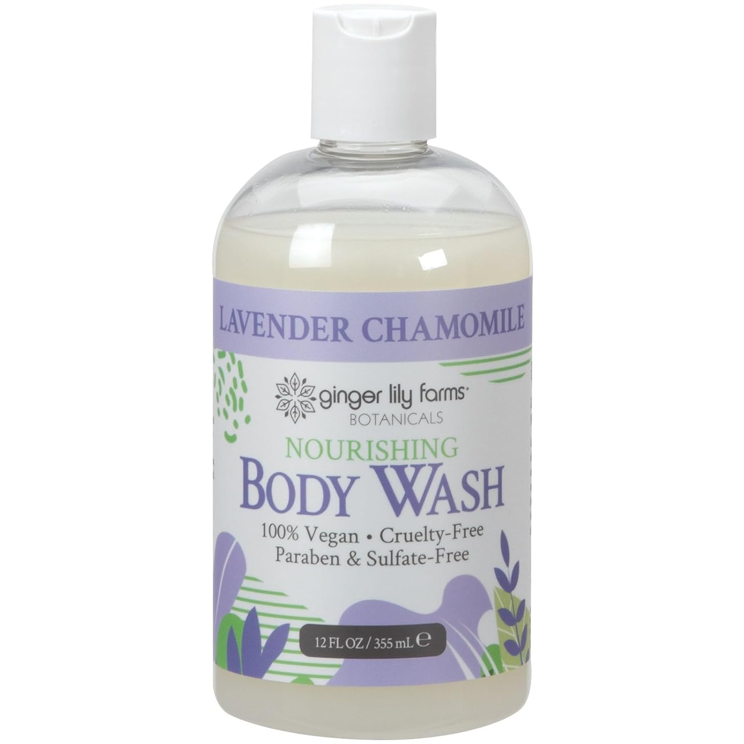 Ginger Lily Farms 1 gal Nourishing Body Wash, Citrus Blend Scent | for Hands, Body & Hair, Moisturizing Wash, Salon Wash, Spa Cleanser, Salon & Spa Essentials, Manicure & Pedicure Supplies