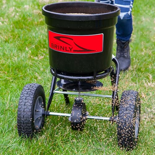 Brinly-Hardy 50 lb. Capacity Push Broadcast Spreader P20-500BH