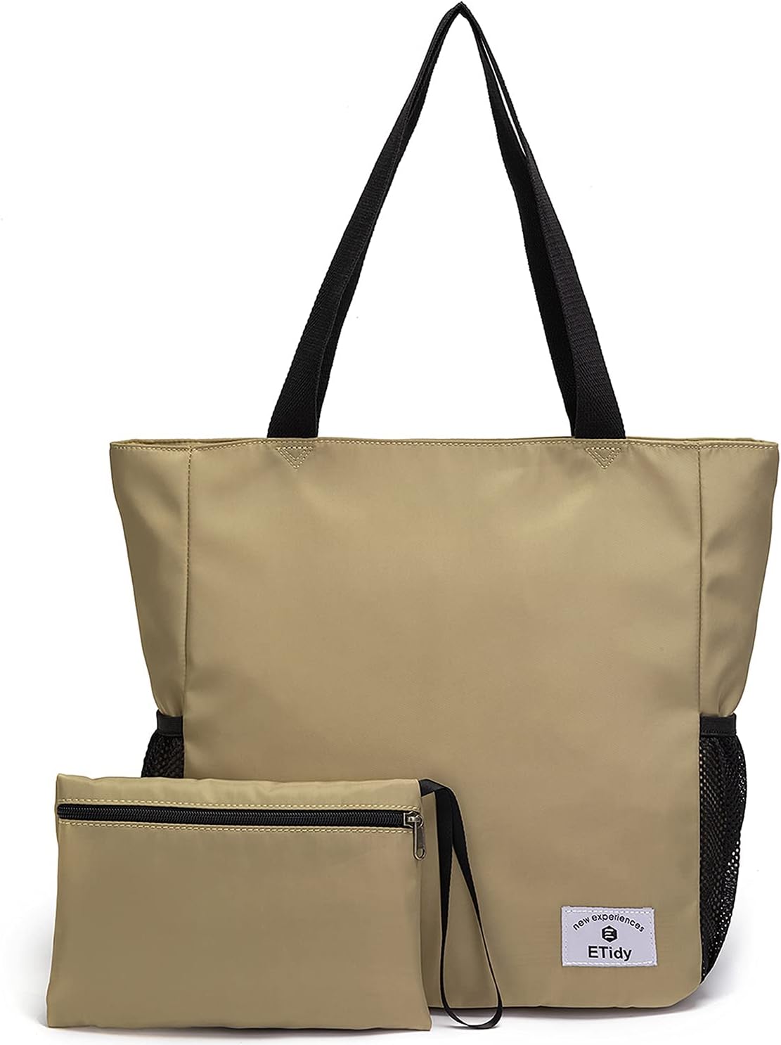 ETidy Large Capacity Foldable Tote Bag With Zipper