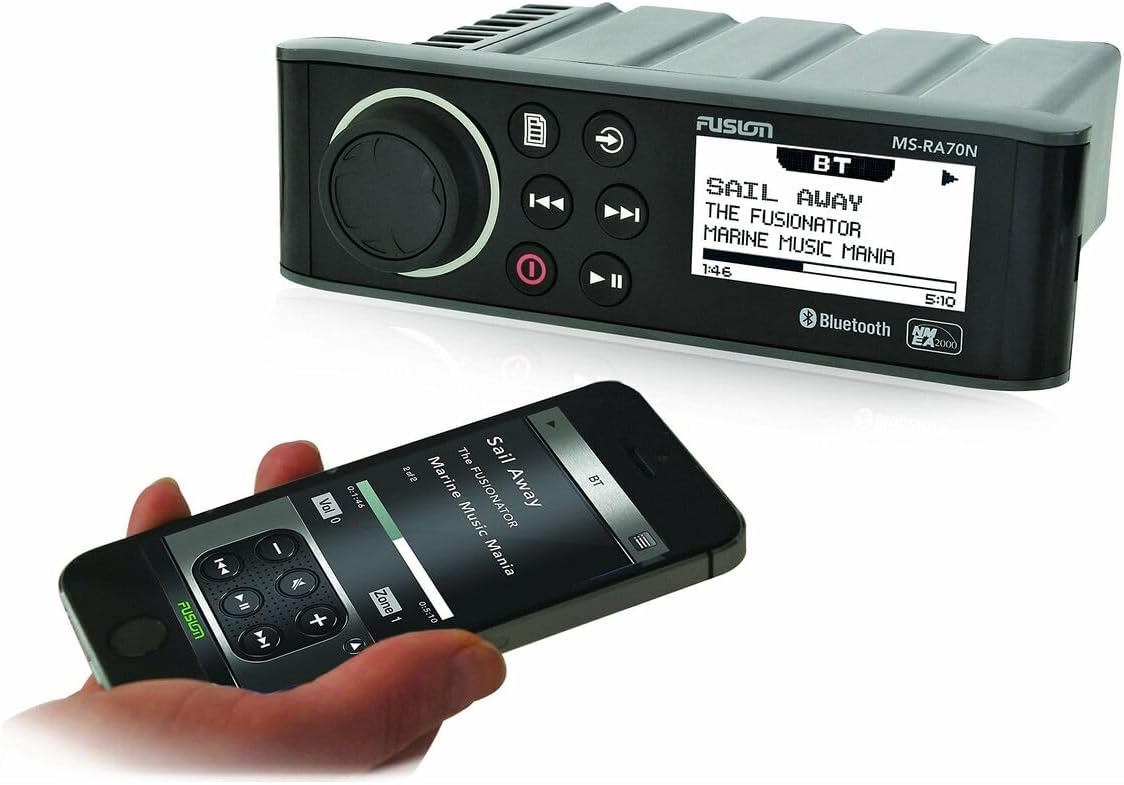 Fusion Entertainment MS-RA70N Marine Entertainment System with Bluetooth with NMEA 2000 compatibility