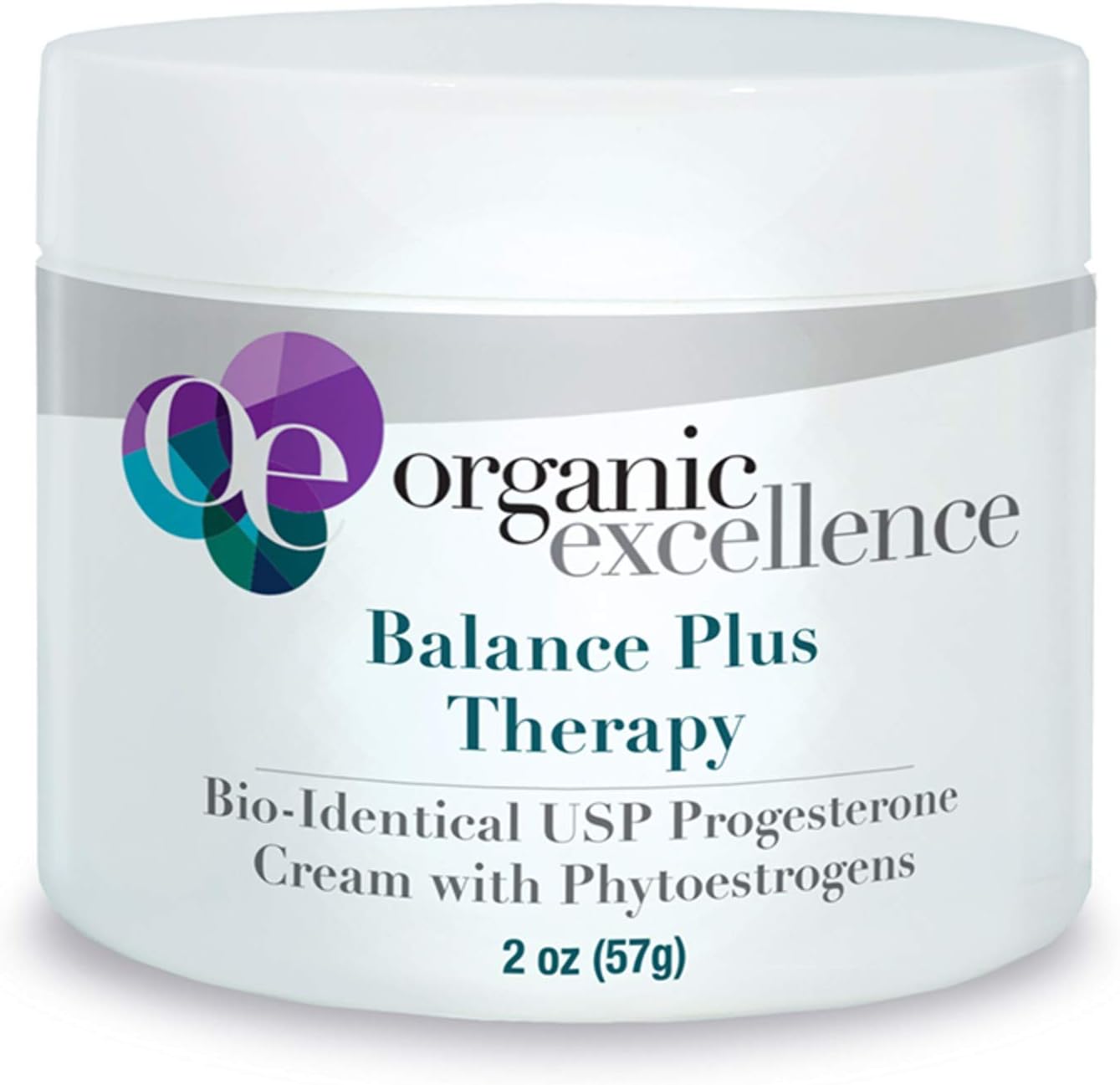 Balance Plus Therapy Organic USP Progesterone Cream Phytoestrogens 3.3 oz