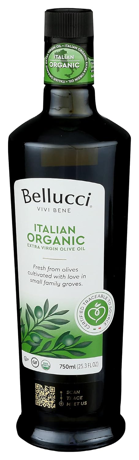 Bellucci Premium Oil Olive Extra Virgin Organic, 750 ml