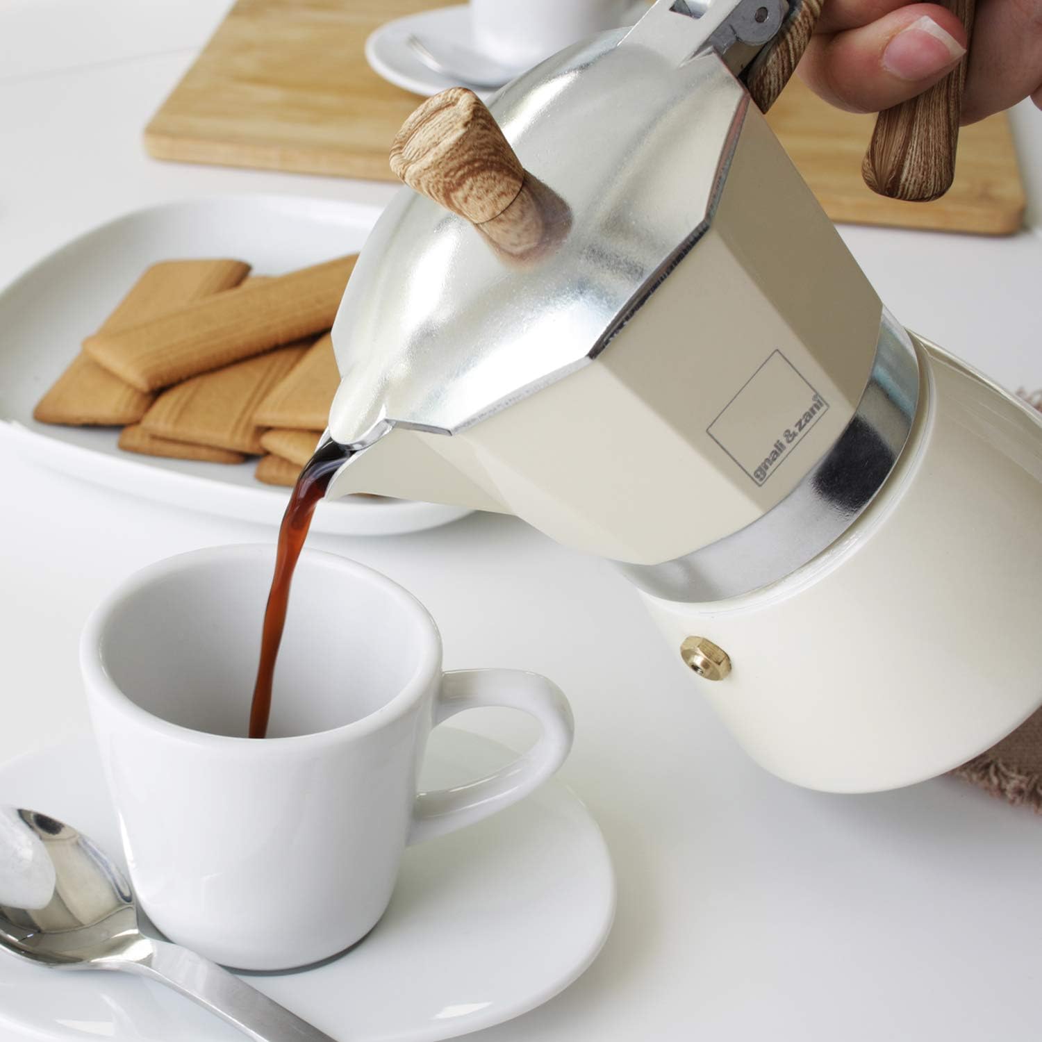 Gary Valenti VEZ006/IND/PINK Venezia Coffee Maker 300 ml Induction, pink