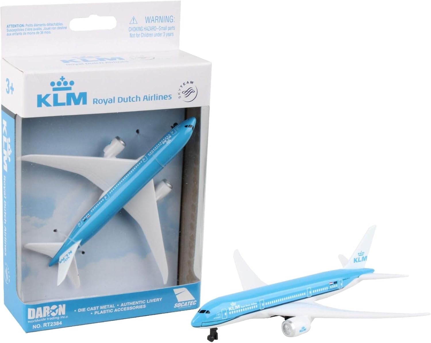 Daron British Airways Concorde Single Plane Toy , White Small