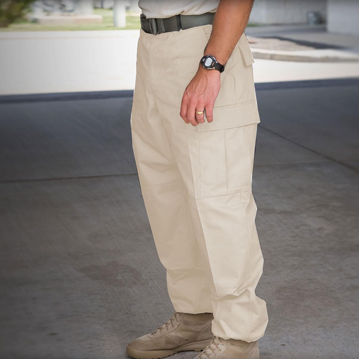 Propper Men's BDU Zipper Fly Battle Rip Cargo Uniform Pants