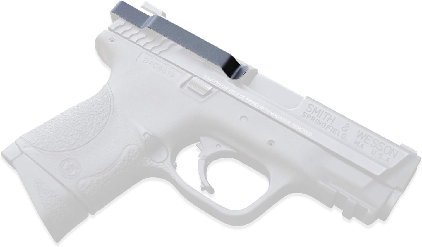 ClipDraw Gun Clip, Low Profile Slim Concealed Carry Easy Install American Made