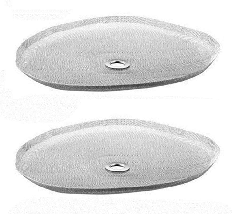 2pcs 4" Steel Filter Mesh Screens for 8 Cup French Press Coffee Maker for Bonjour Bodum