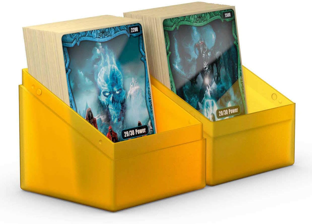 Ultimate Guard Boulder 100+ Classic, Deck Case for 100 Double-Sleeved TCG Cards, Emerald, Secure & Durable Storage for Trading Card Games, Soft-Touch Finish
