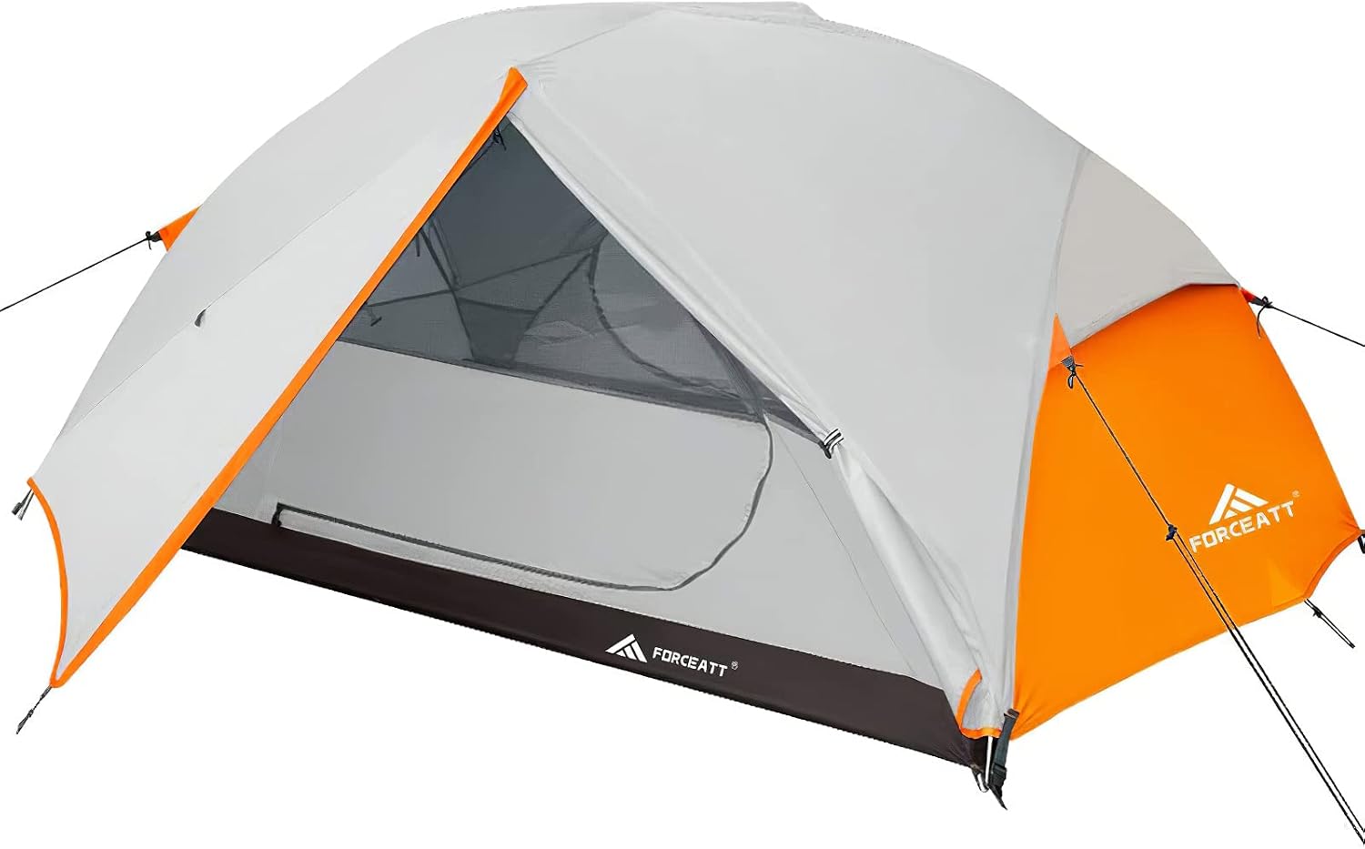 Forceatt Tent for 2 and 3 Person is Waterproof and Windproof, Camping Tent for 3 to 4 Seasons