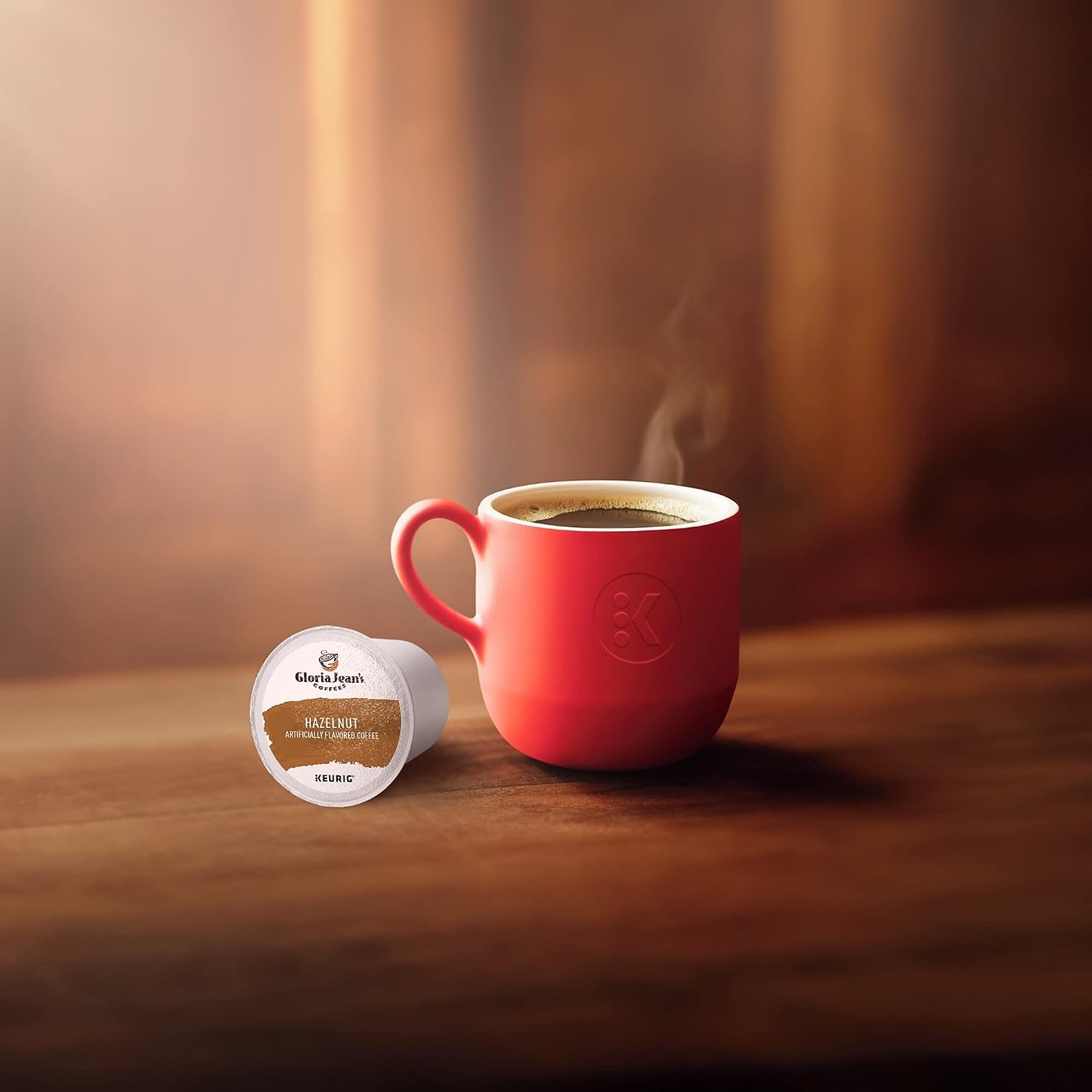 Gloria Jean's Coffees Butter Toffee, Single-Serve Keurig K-Cup Pods, Flavored Medium Roast Coffee, 96 Count
