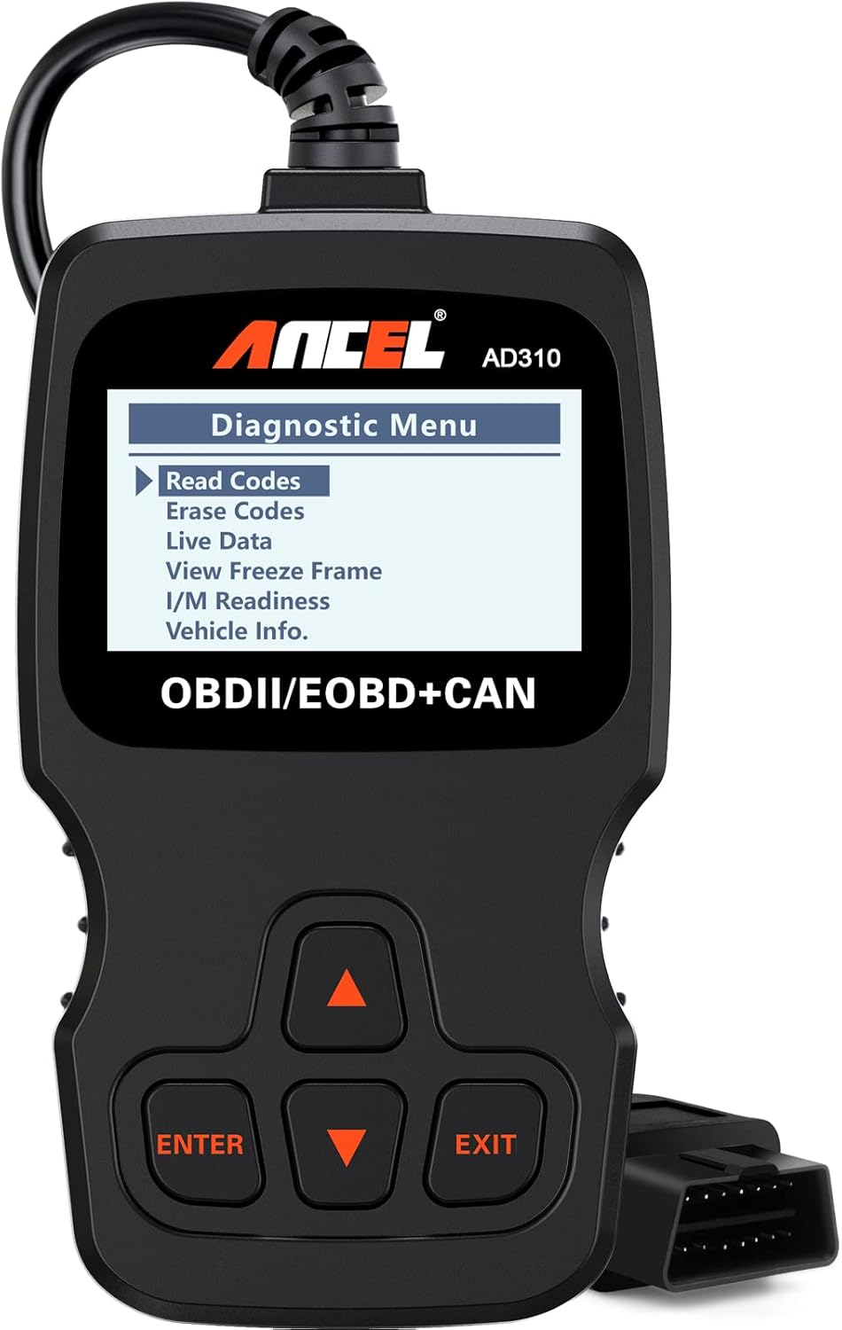 ANCEL AD310 Classic Enhanced Universal OBD II Scanner Car Engine Fault Code Reader CAN Diagnostic Scan Tool