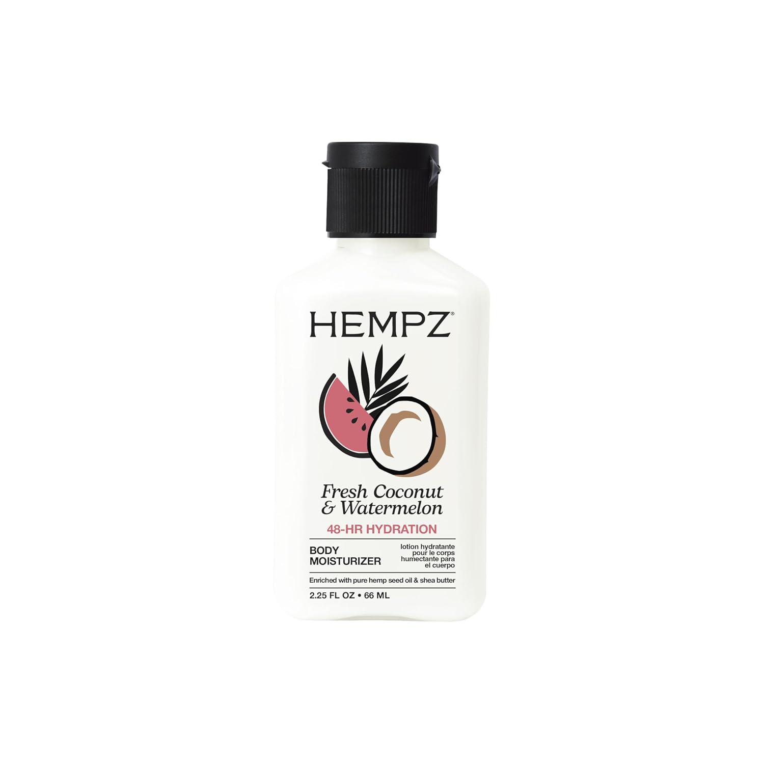 HEMPZ Body Lotion - Sweet Pineapple and Honey Melon - Daily Moisturizing Cream - 17oz