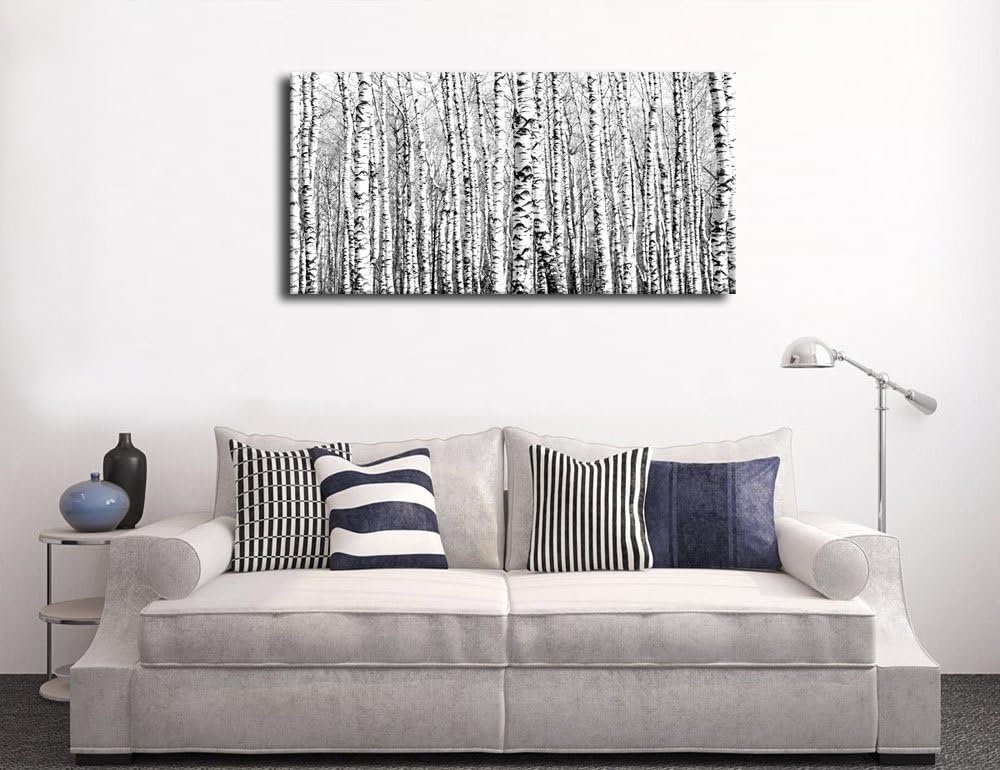 arteWOODS Ocean Wave Canvas Wall Art Beach Sunset Pictures Coastal Nature Artwork Blue Sea Painting Prints for Living Room Bedroom Home Office Decoration 20" x 40"