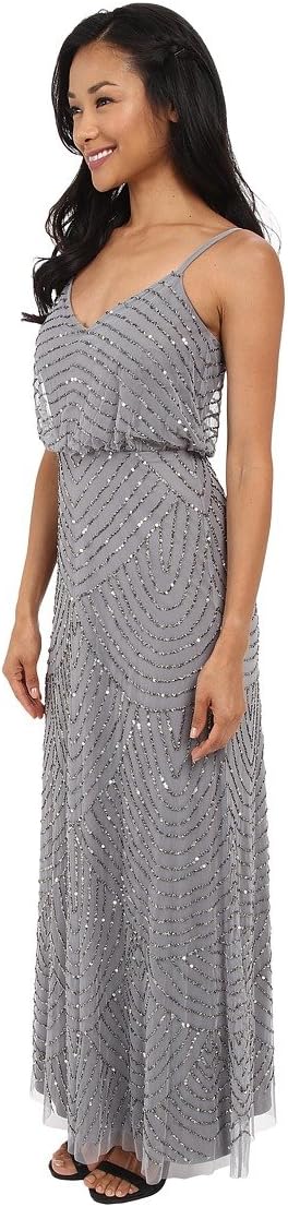 Adrianna Papell Women's Long Blouson Dress