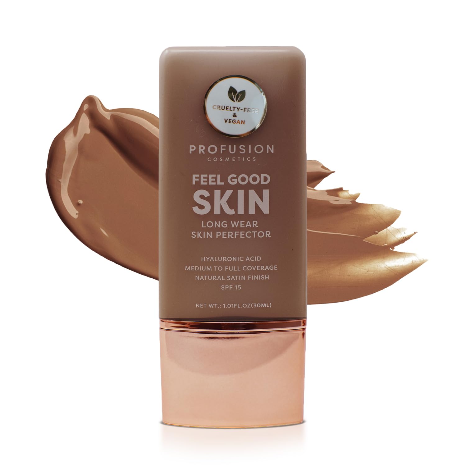 Profusion Cosmetics Lightweight Liquid Foundation for a Flawless and Elegant Radiance, Breathable Makeup that Improves Uneven Skin Tone