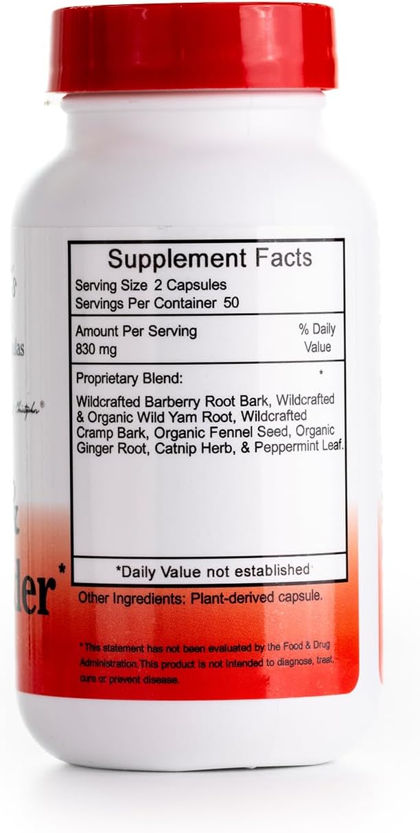 Christopher's Original Formulas Liver & Gallbladder Formula Capsules - Gallbladder Supplements with Digestive Enzymes & Natural Herbs