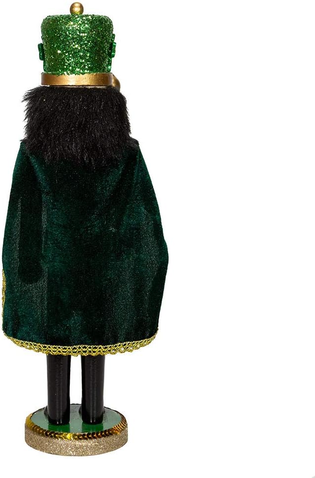 Kurt S. Adler 15-Inch Irish Nutcracker with Cape