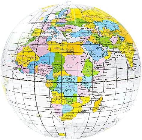 Rhode Island Novelty 16" Clear Globe Inflate