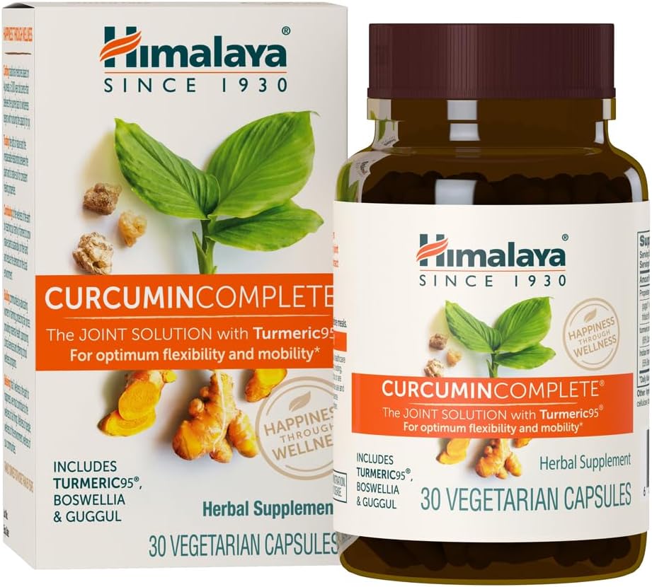 Himalaya Curcumin Complete Joint Support Supplement, 60 Capsules