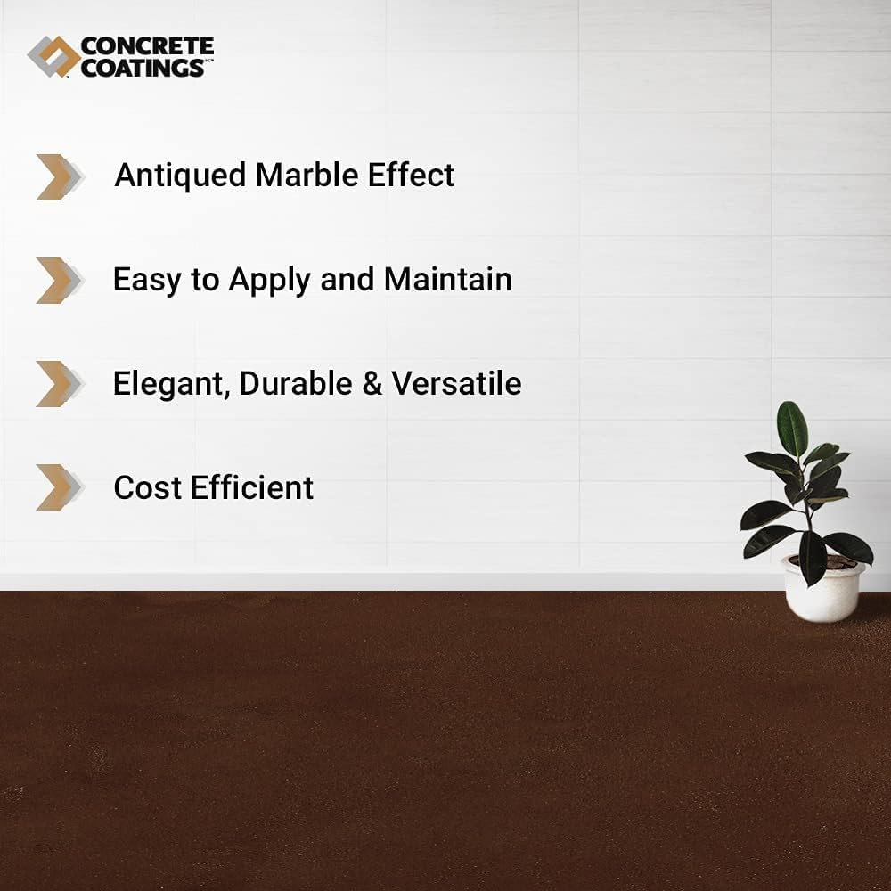 CC Concrete Coatings Vivid Acid Stain for Concrete | Weathered Terracotta | 4 oz Tester