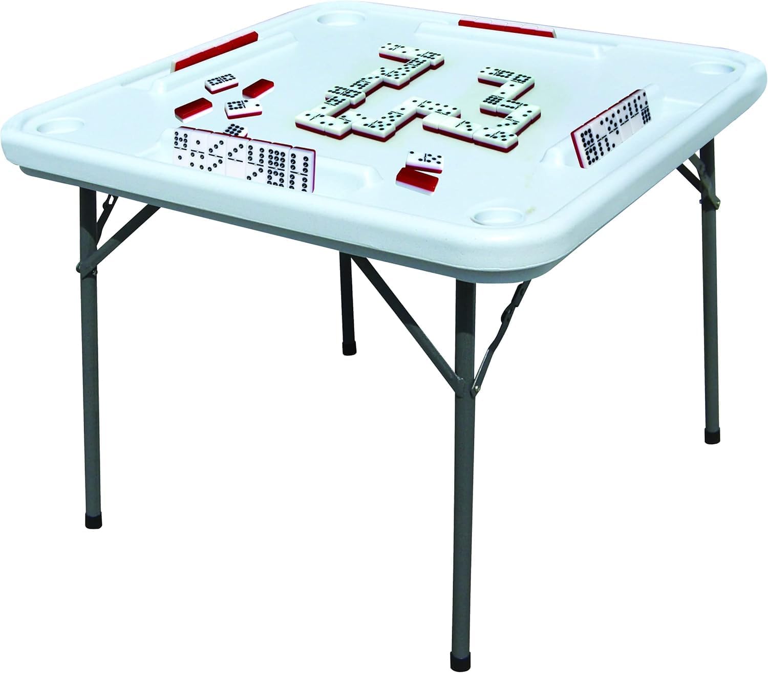 Benecasa Blow Mold Domino Game Table