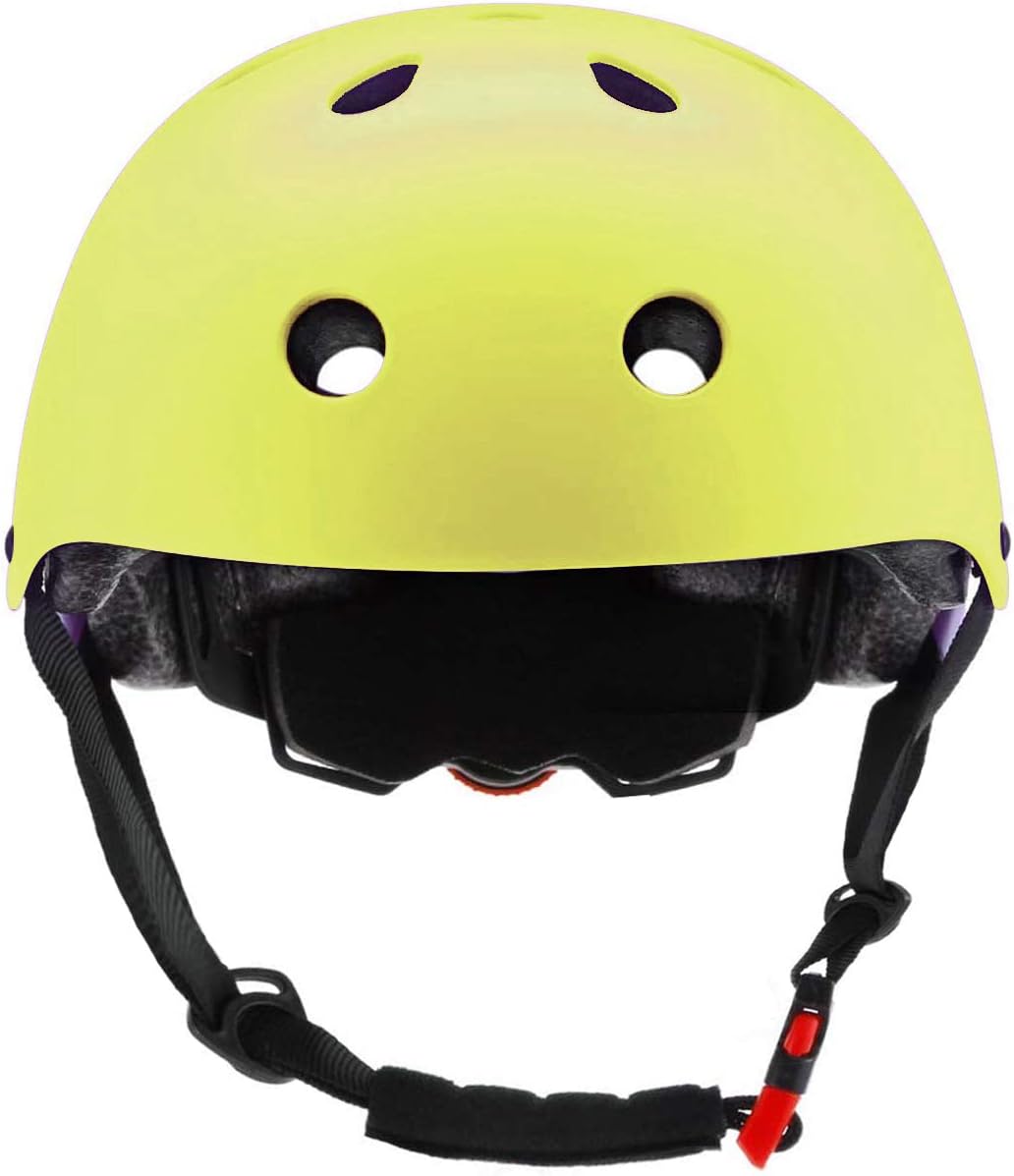 Color Gradient Adjustable Kids Bike Helmet Toddler Helmets for 3-5-8-14 Years Kids Girls Boys Youth Bicycle Helmet for Scooter Balance Bike Roller
