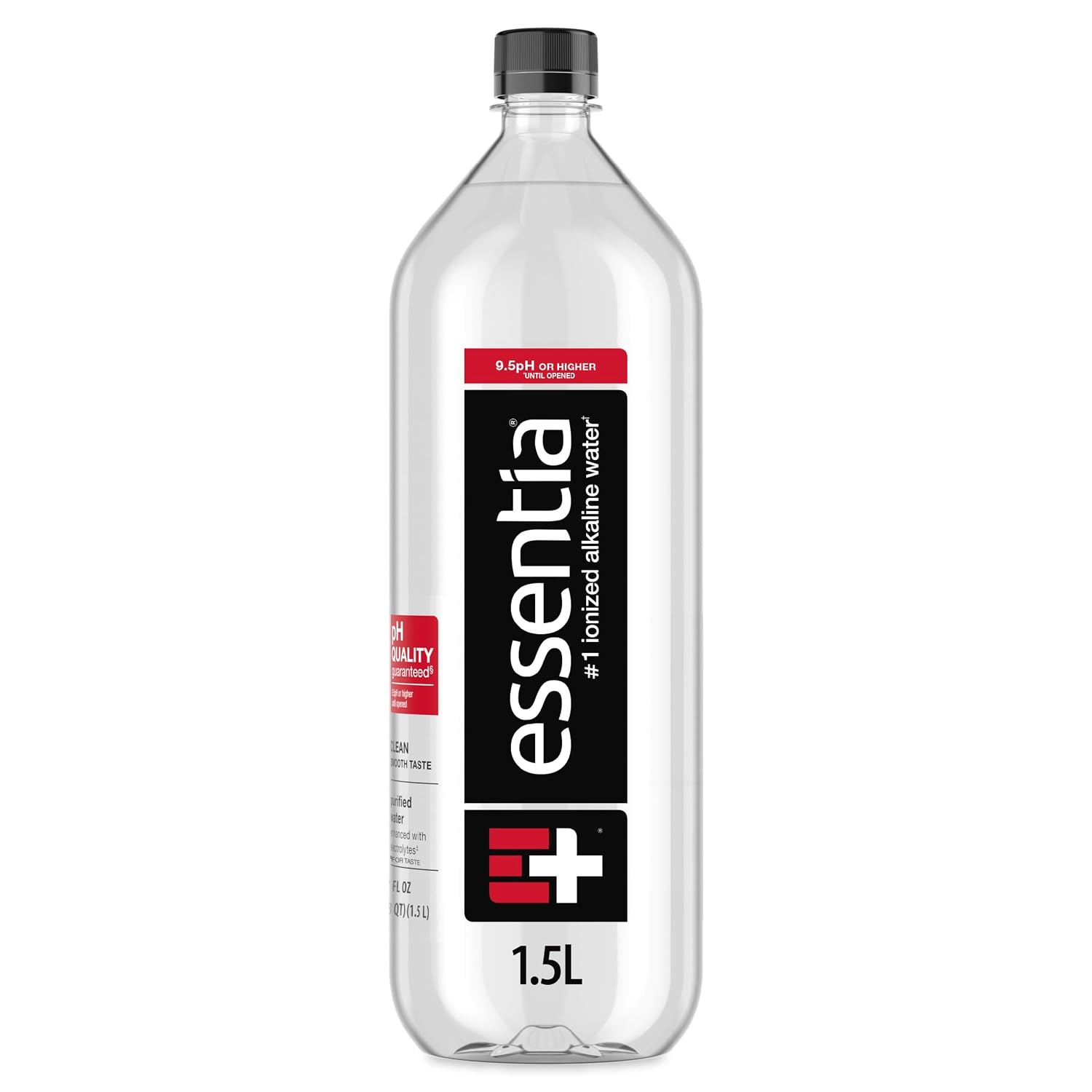Essentia Water LLC, Ionized Alkaline Bottled Water; 99.9% Pure, Infused with Electrolytes, 9.5 pH or Higher a Clean, Smooth Taste, 20 Fl Oz (Pack of 24)