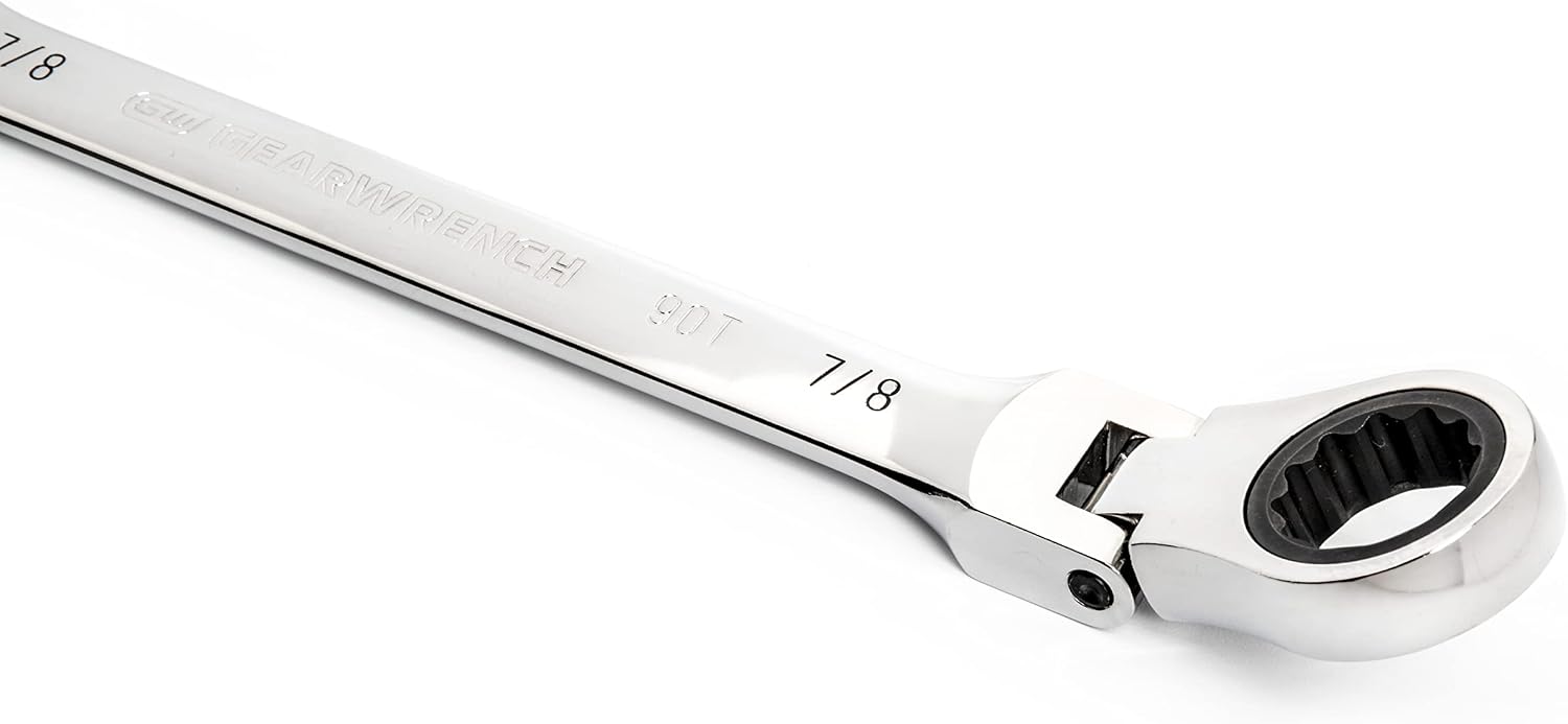 GEARWRENCH 15/16" 90T Flex Head Ratcheting Combination Wrench | 86752