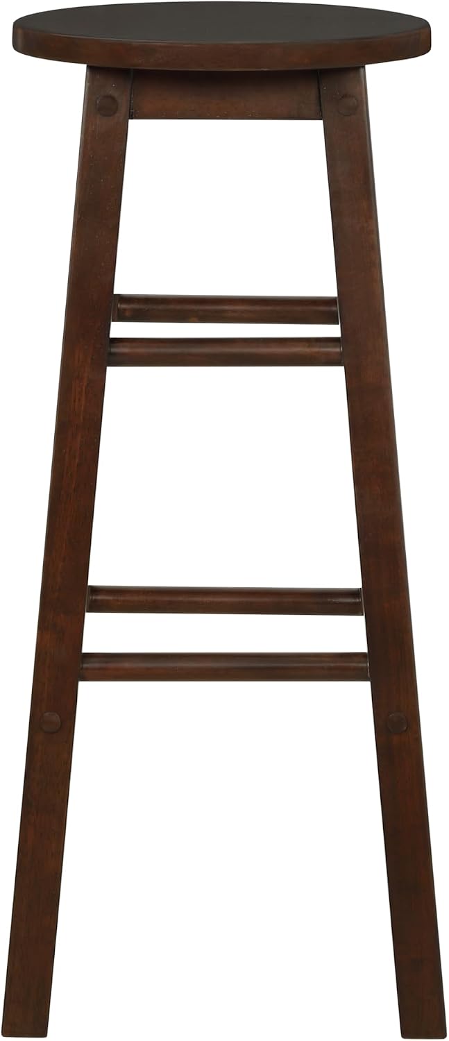 Linon 29-Inch Barstool With Round Seat