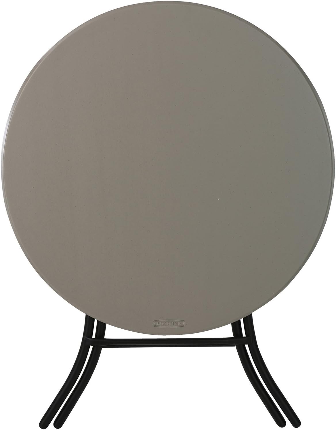LIFETIME 80230 Folding Round Table, 29" x 36"/33"