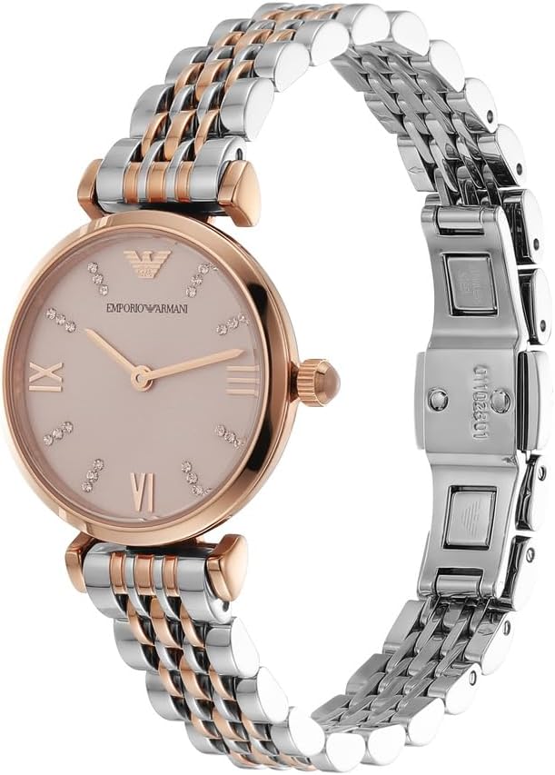 Emporio Armani Women's Dress Watch with Stainless Steel Band