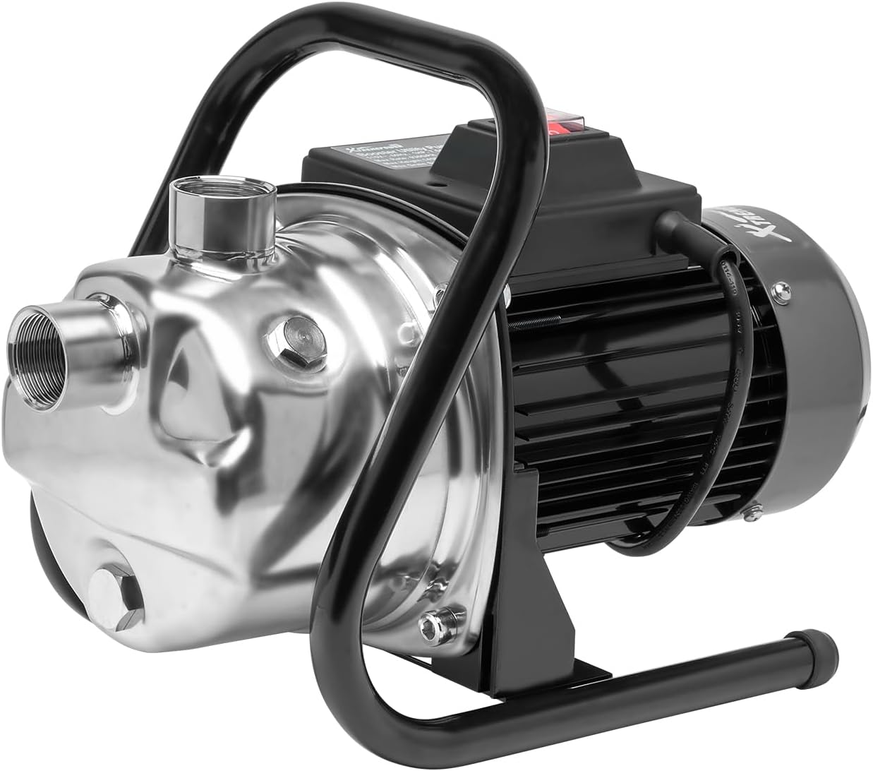 XtremepowerUS 1.6HP Water Transfer Pump w/Automatic Electronic Controller 1268GPH Shallow Well Pump Garden Booster Sprinkler Irrigation Lawn Farm
