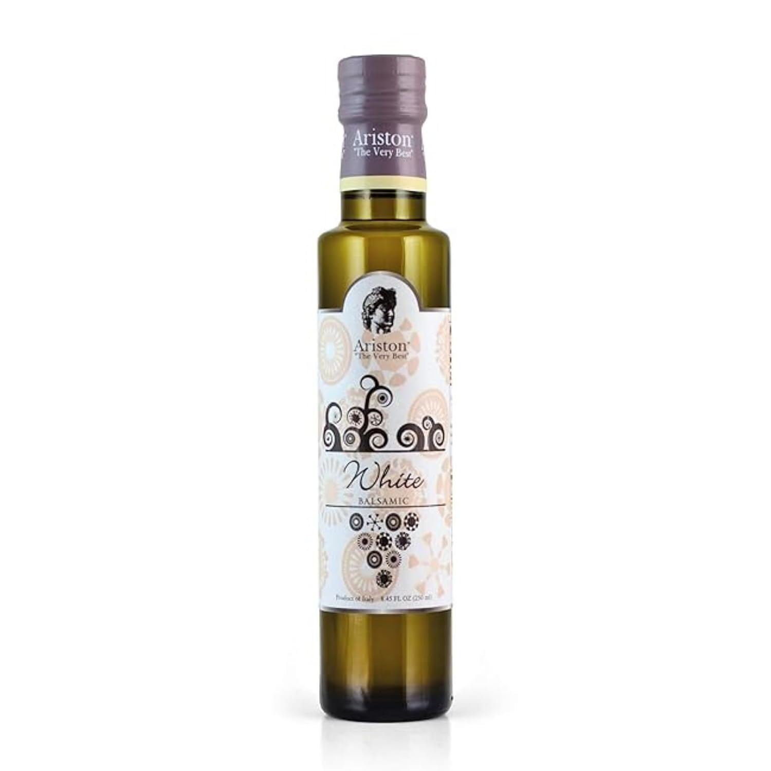 Ariston Aged Balsamic Vinegar of Modena, Traditional Flavored, 16.9 Fl Oz | Organic Gourmet Italian Vinegar, Oak Barrel Aged, Perfect for Salads, Pasta & Finishing Dishes, No Added Sugar, Vegan