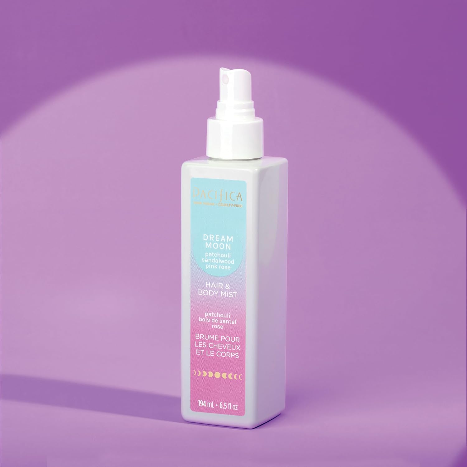 Pacifica Island Vanilla Hair Mist Perfume and Full Body Spray for Women - Fragrance Spray for A Mood-Lifting Experience, Paraben-Free, Clean Beauty No Alcohol, Vegan & Cruelty-Free, 6 oz oz