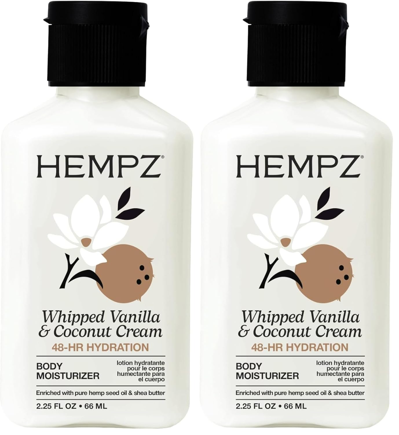 HEMPZ Body Lotion - Sweet Pineapple and Honey Melon - Daily Moisturizing Cream - 17oz