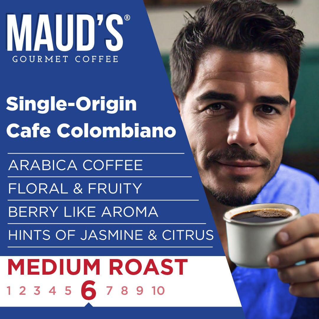 Maud's Family Pack Coffee Pods Variety Pack, 136ct, 12 Assorted Flavors | Medium Roast Flavored Coffee in Single Serve Pods – 100% Arabica Coffee, Compatible with Keurig Coffee Makers