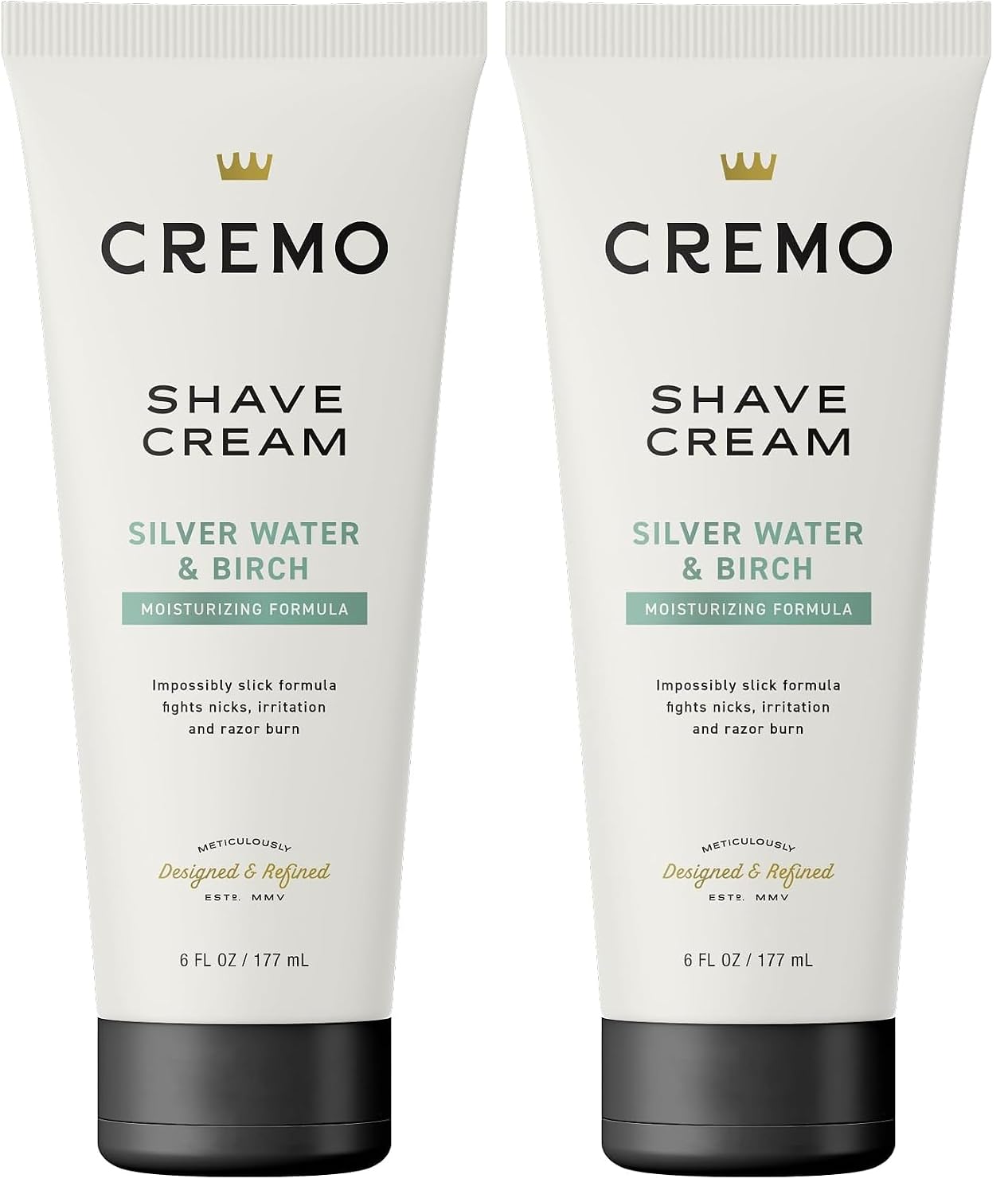 Cremo Original Shave Cream, Astonishingly Superior Ultra-Slick Shaving Cream for Men, Fights Nicks, Cuts and Razor Burn, 6 Fl Oz
