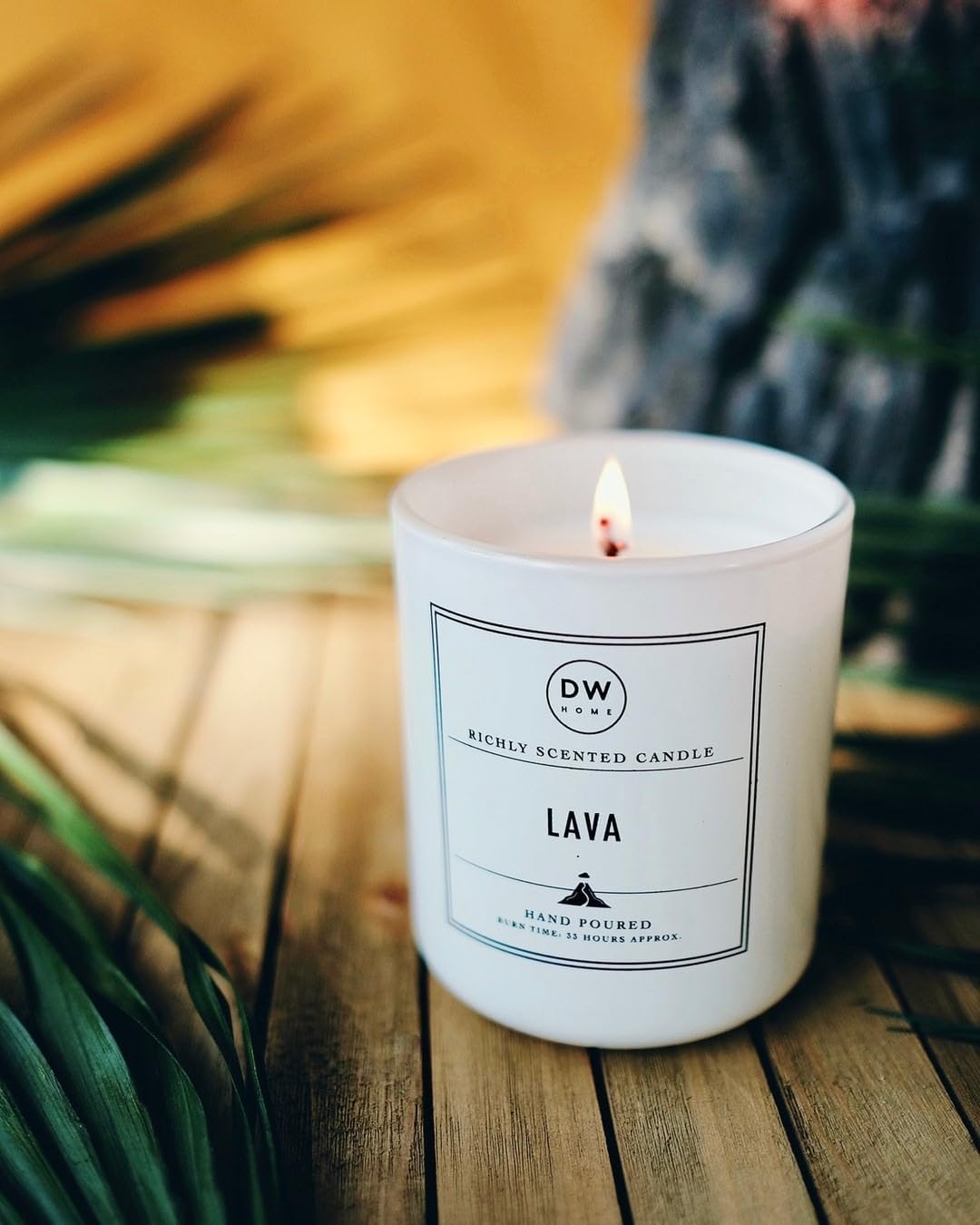 DW Home Peony Petals Scented Candle for Home, 9 oz, 8.8 oz Candle Jar, Up to 33H Burn Time, Luxury Scented Candle for Relaxation, Gifting, Home Décor