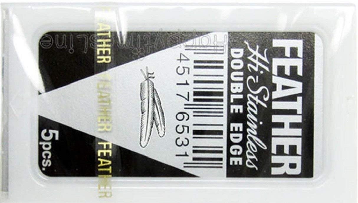 100 Shaving Safety Razor Double Edge Blades of 10 Top Brands - Feather ASTRA PERSONNA.Sampler Pack