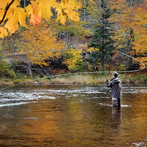 The Fly Fishing Place Dave's Hopper Trout Fly Fishing Flies - Yellow Foam Body Grasshopper Dry Fly - 6 Flies Hook Size 8