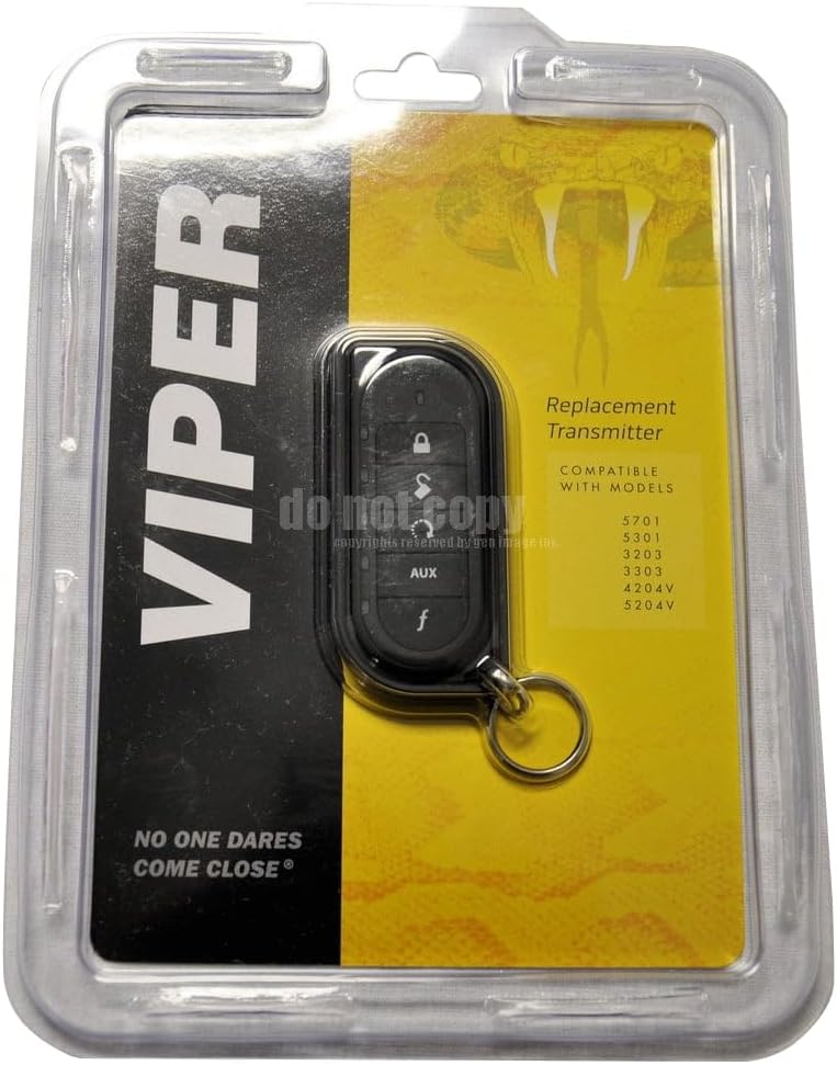 Viper Remote Replacement 7254V - LED 2 Way Remote 1/2 Mile Range Car Remote