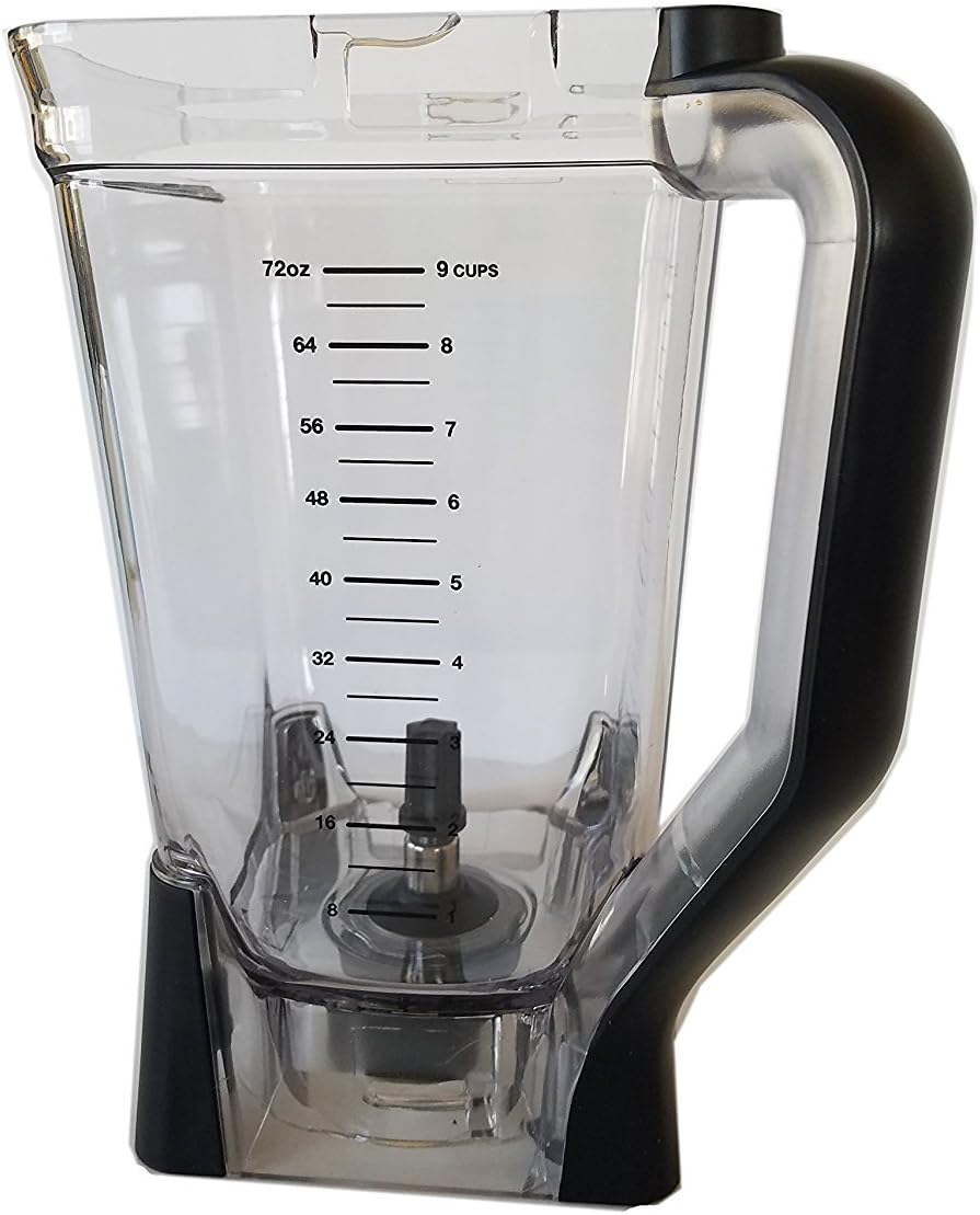 Replacement parts compatible with Ninja blender BL770 BL771 BL773 BL660 BL740 BL780 (Pitcher and lid)