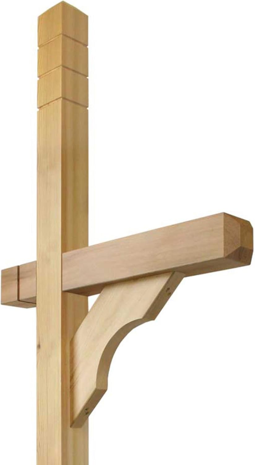 Cedar Decorative Mailbox Post