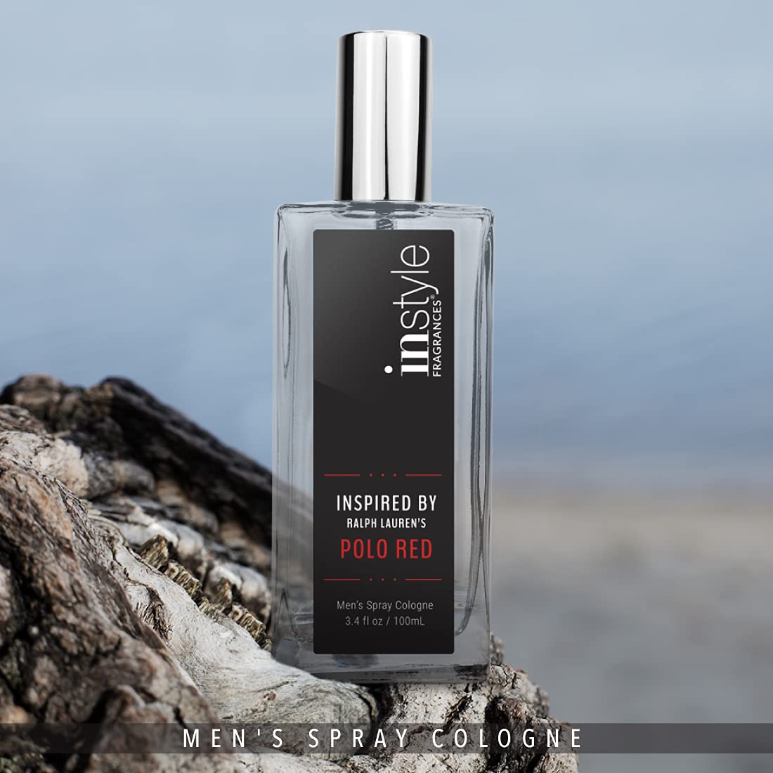 Instyle Fragrances | Inspired by Ralph Lauren's Romance | Women’s Eau de Toilette | Vegan, Paraben Free, Phthalate Free | Never Tested on Animals | 3.4 Fluid Ounces