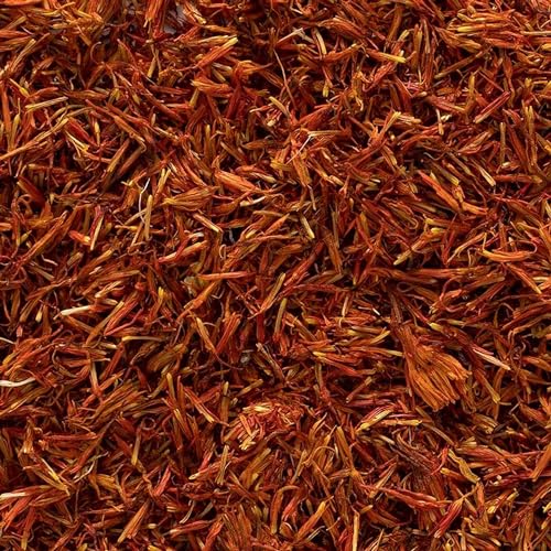 Frontier Co-op Safflower Petals Whole, Kosher | 1 lb. Bulk Bag | Carthamus tinctorius L.